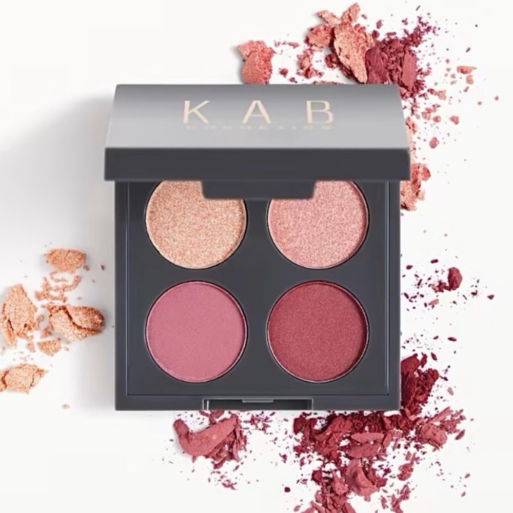 KAB Plum Fairy Eyeshadow Palette - Gold, Purple, Brown Shades